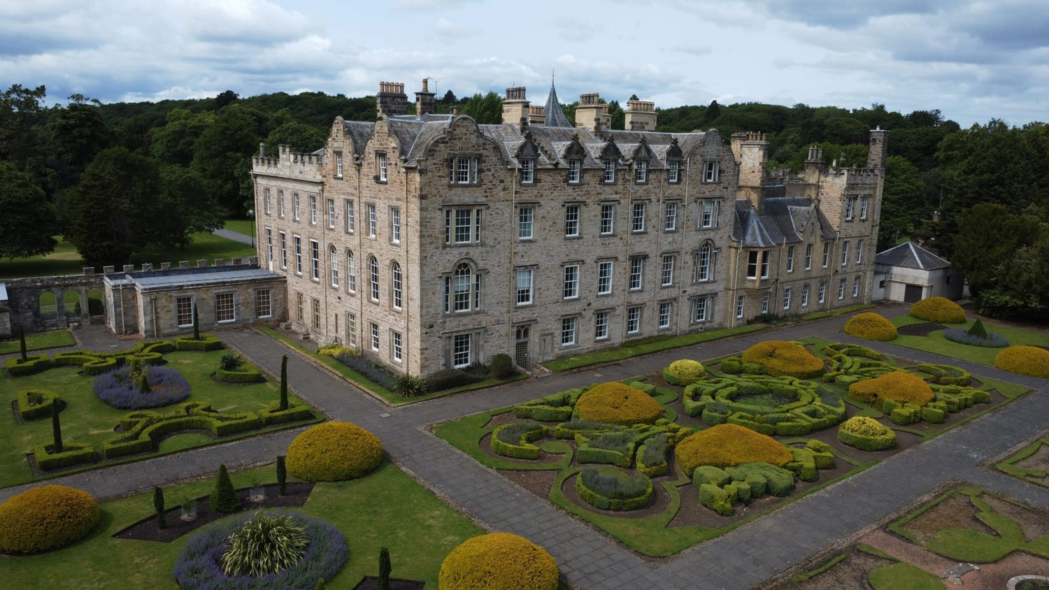 newbattle abbey college - roof restoration